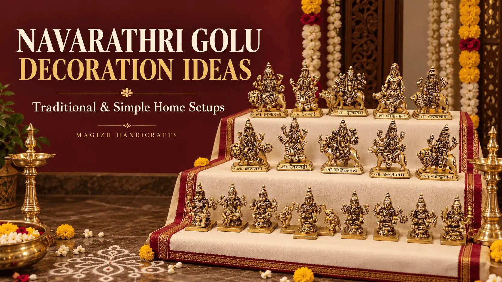 Navarathri Golu Decoration Ideas at Home: Traditional & Simple Setups