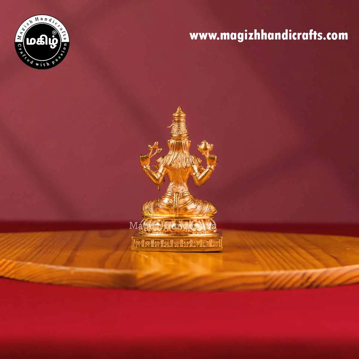 Impon Rajarajeswari amman idol - 3 inch - image 4