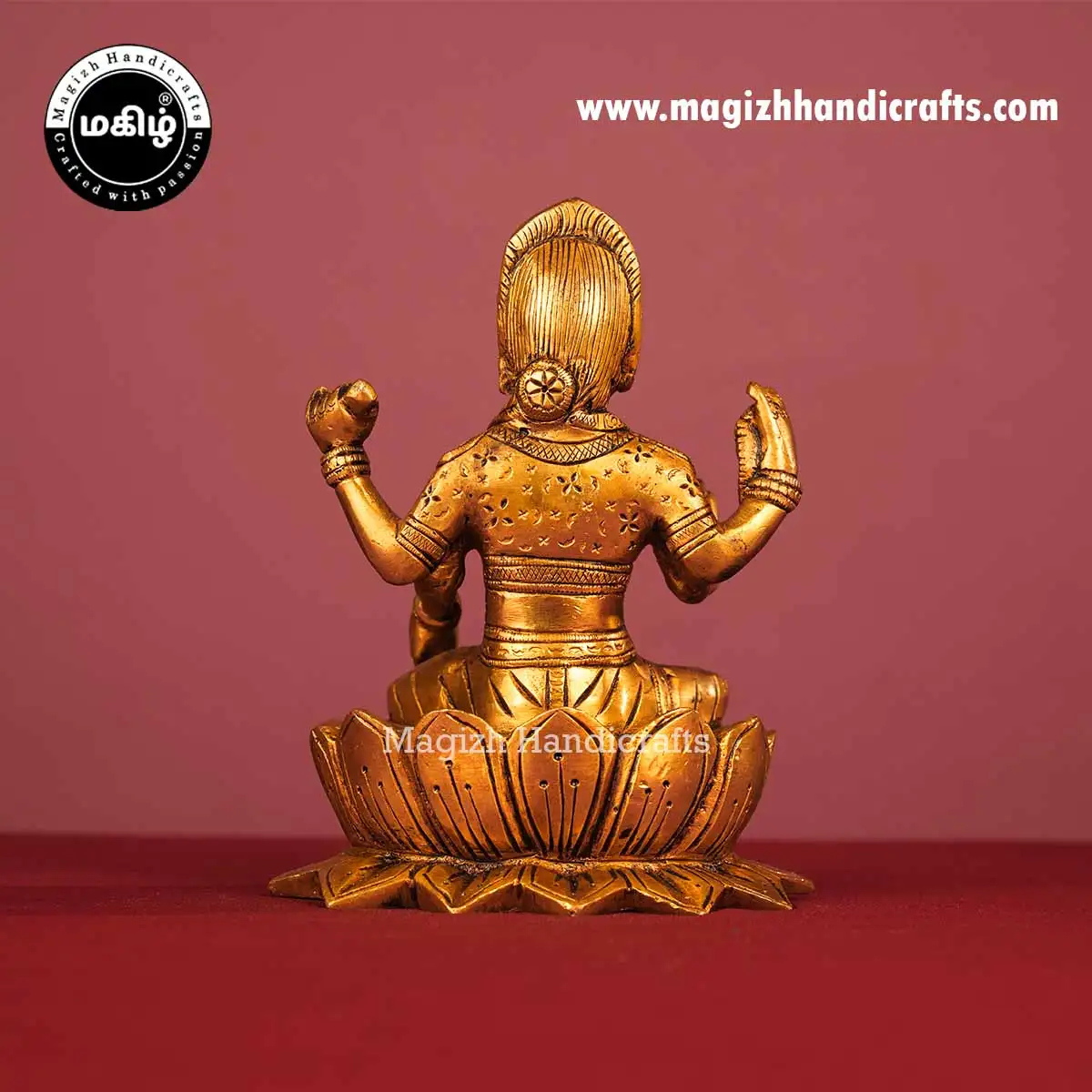 Brass Balambika Idol – 6.5 Inch - image 5