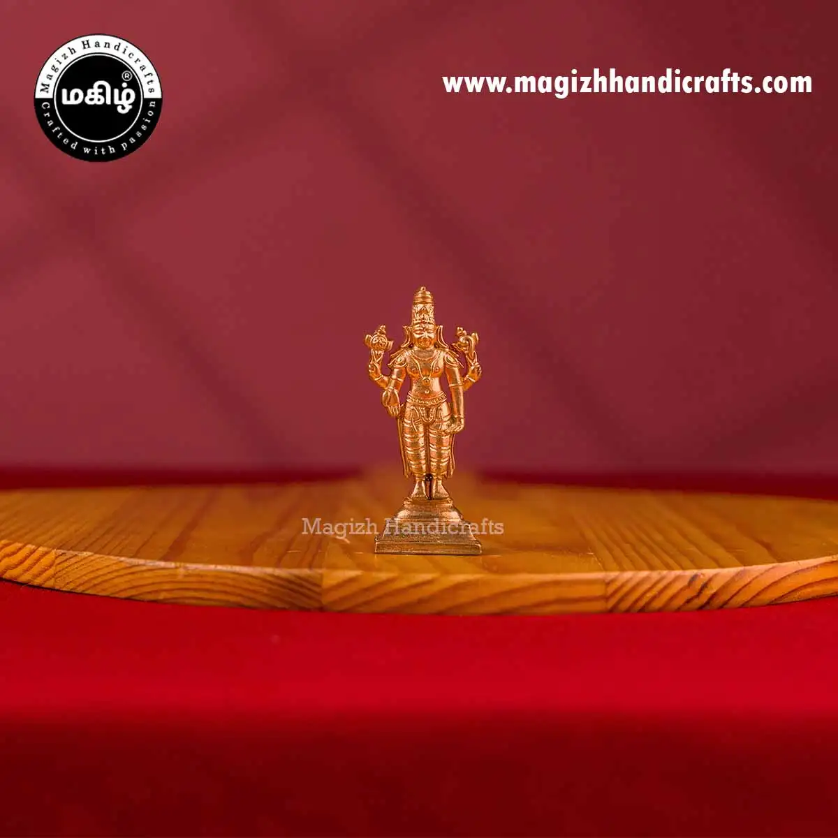 Impon God Perumal idol - 2 inch - image 1