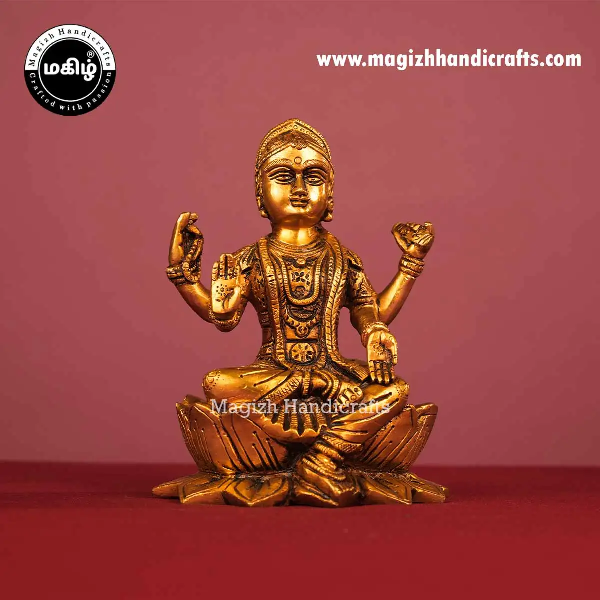 Brass Balambika Idol – 6.5 Inch - image 1