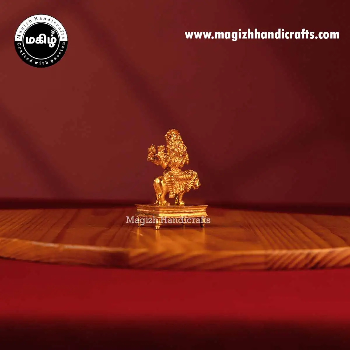 Impon Prathingara devi idol - 2 inch - image 4