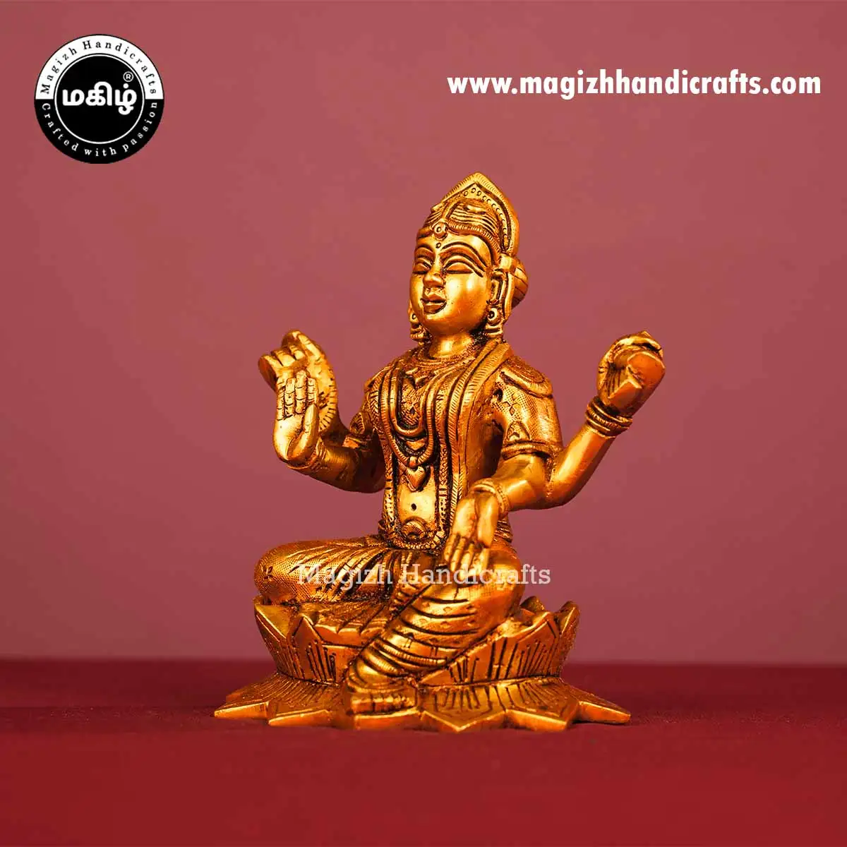 Brass Balambika Idol – 6 Inch - image 4