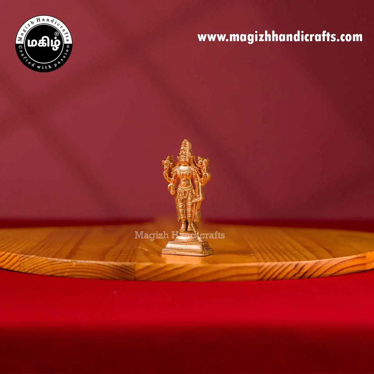 Impon God Perumal idol - 2 inch - image 4