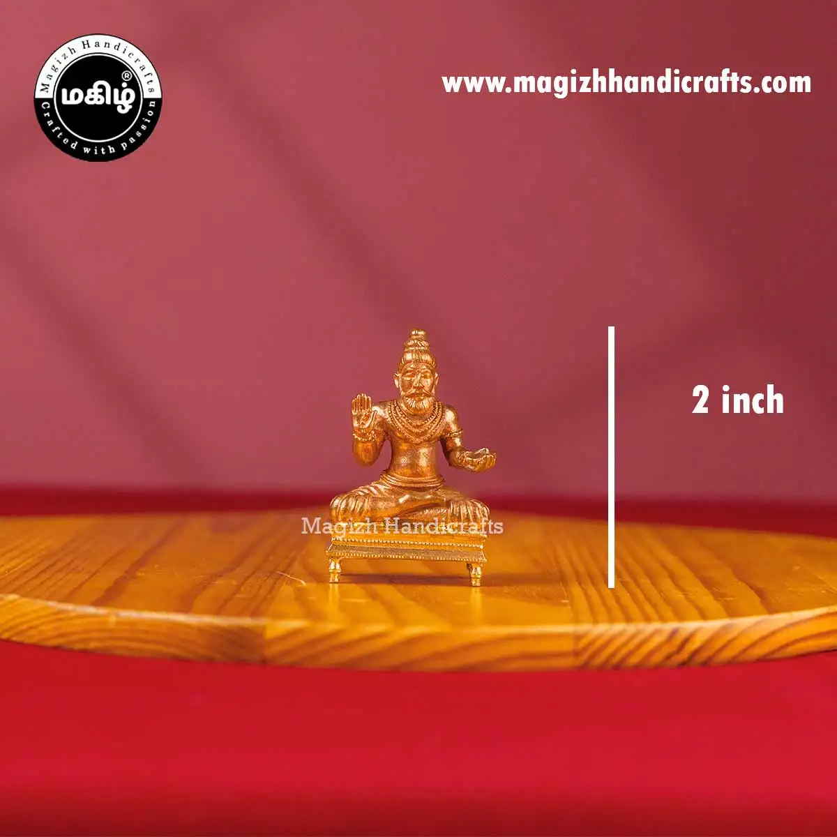 Impon Tamil sidhar Bogar idol - 2 inch - image 2
