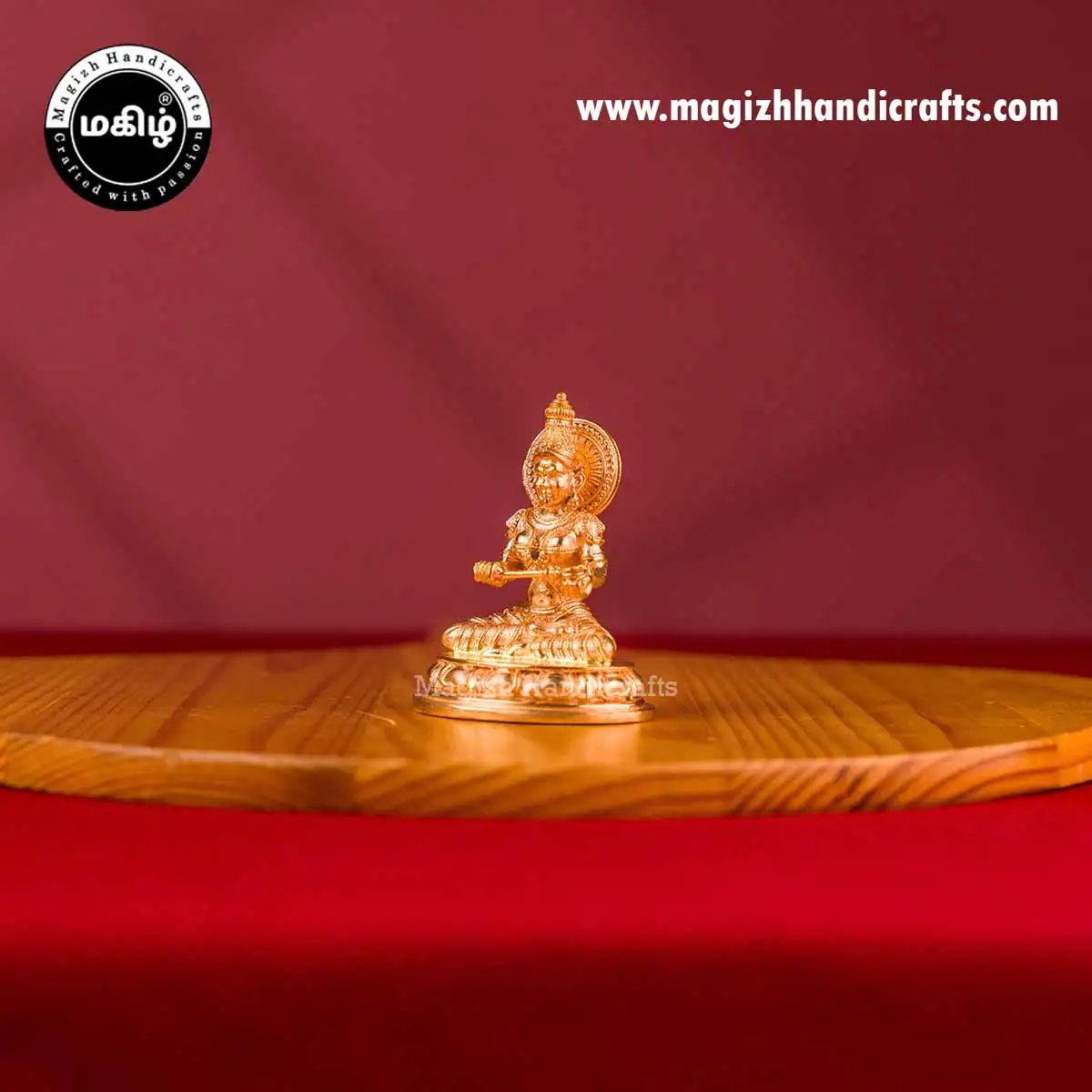 Impon Goddess Annapoorni idol - 2 inch - image 4