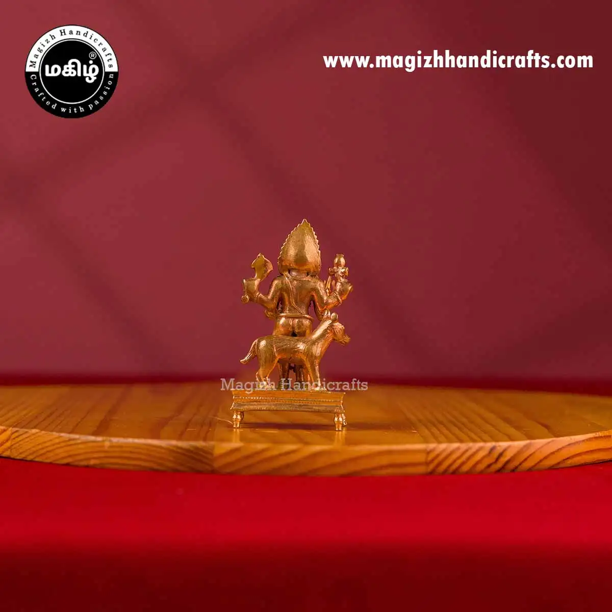 Impon Kalabairavar idol - 2.5 inch - image 5