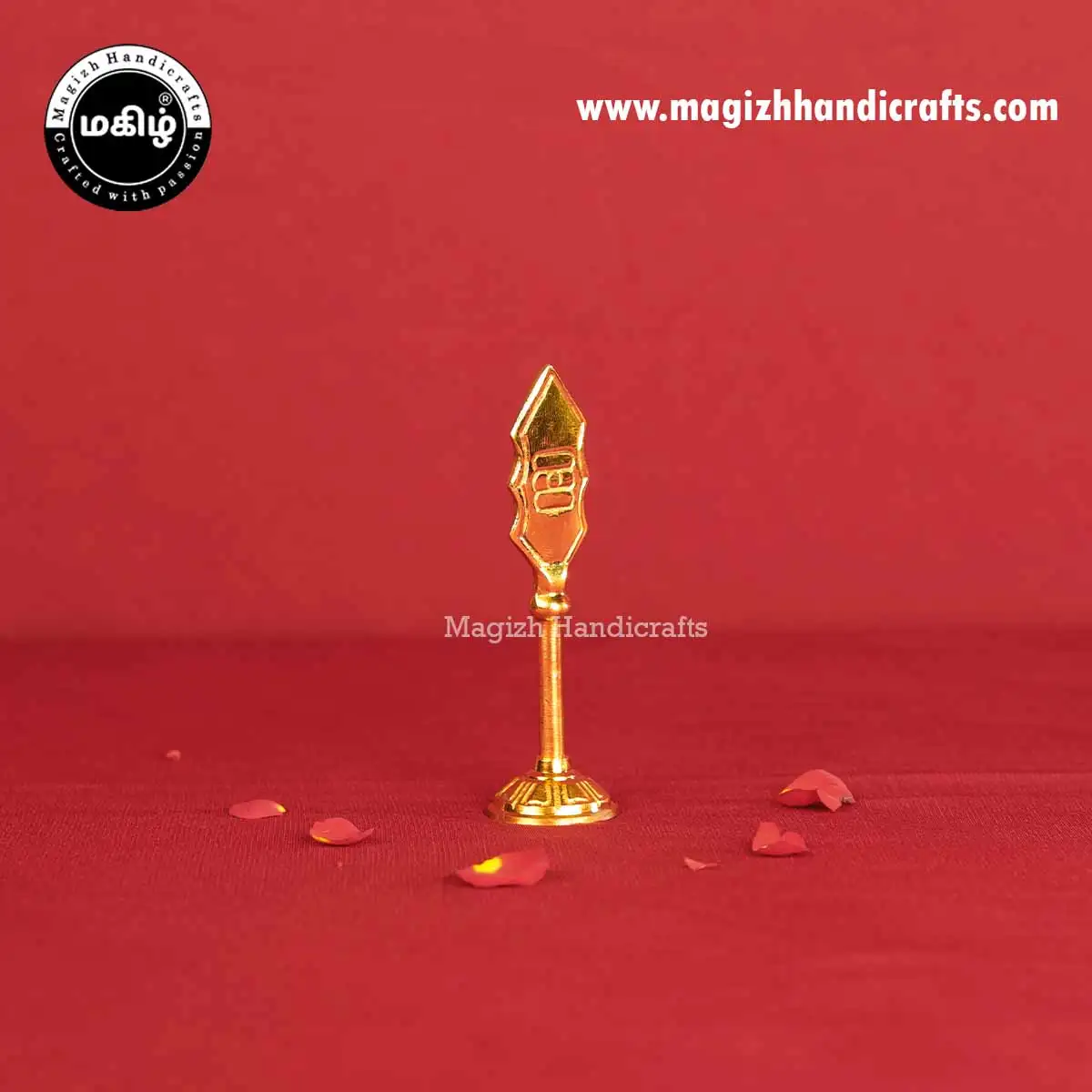 Brass Vajrayudham - 5 Inches - image 3