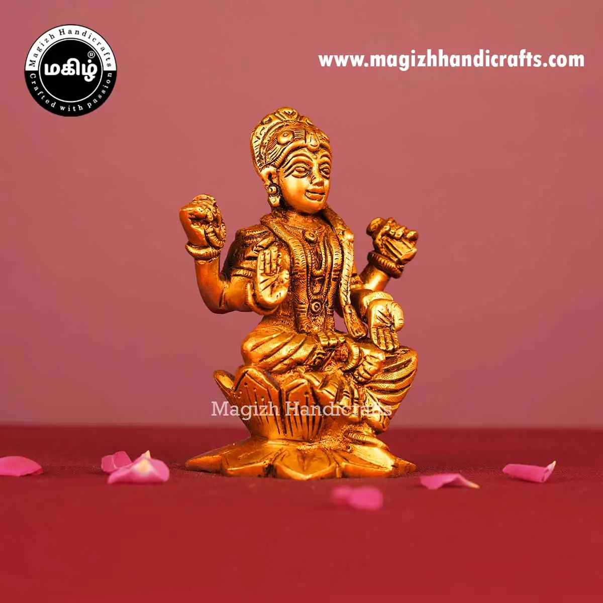 Brass Balambika Idol – 4.5 Inch - image 3