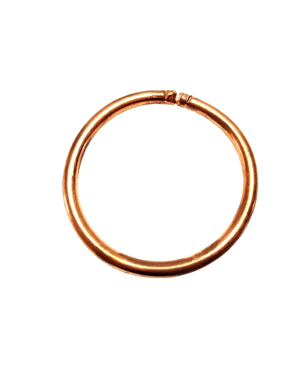 Round Pure Copper Bracelet for men and women- S - image 2