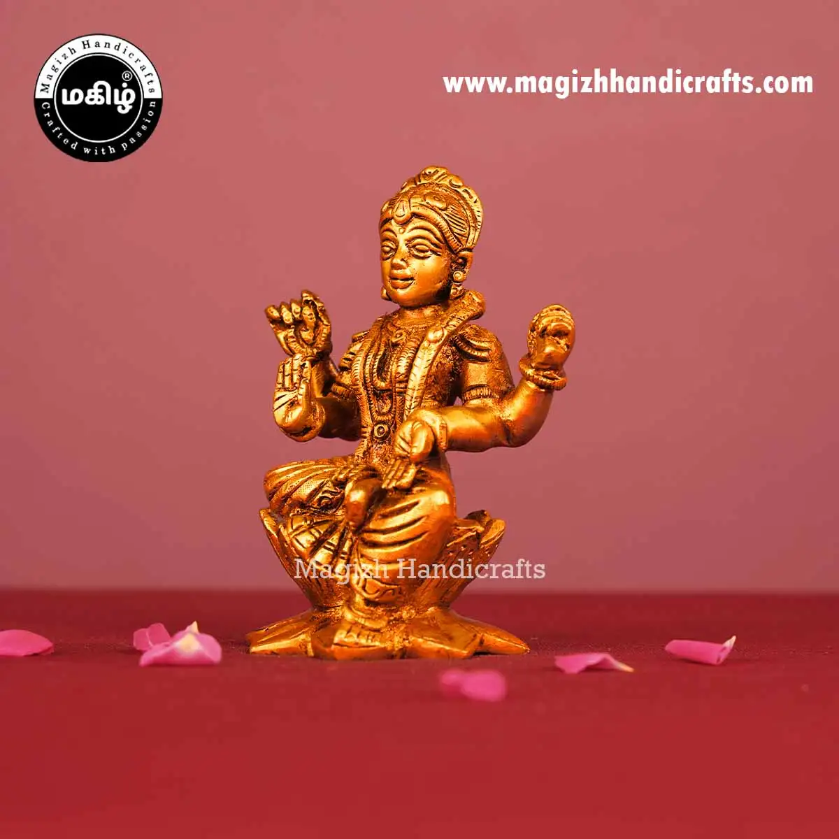 Brass Balambika Idol – 4.5 Inch - image 4