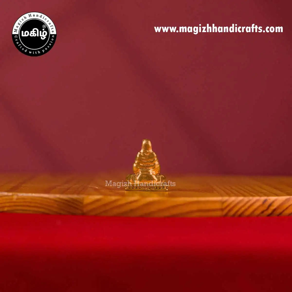 Impon Sitting Vallalar idol - 1 inch - image 5