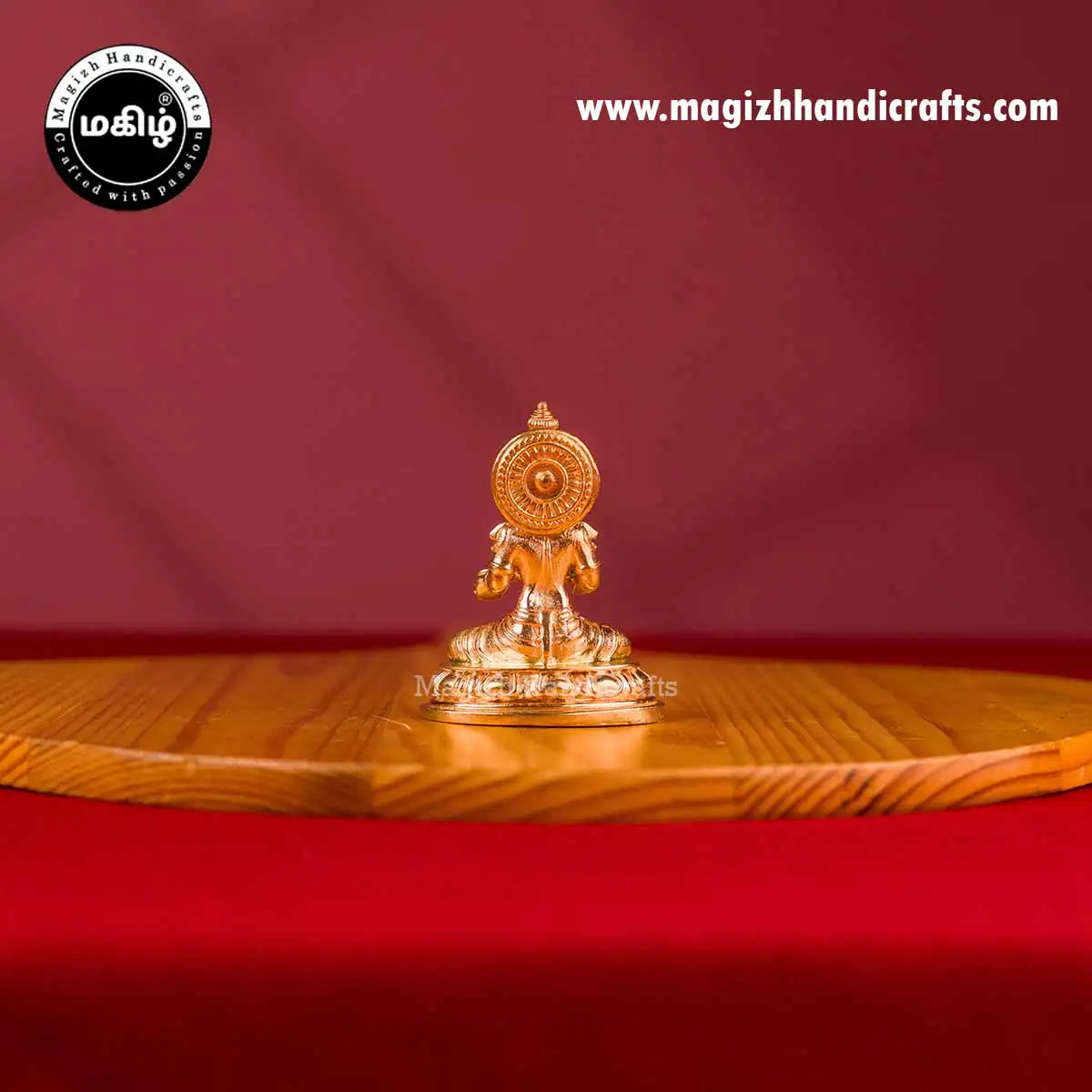 Impon Goddess Annapoorni idol - 2 inch - image 5