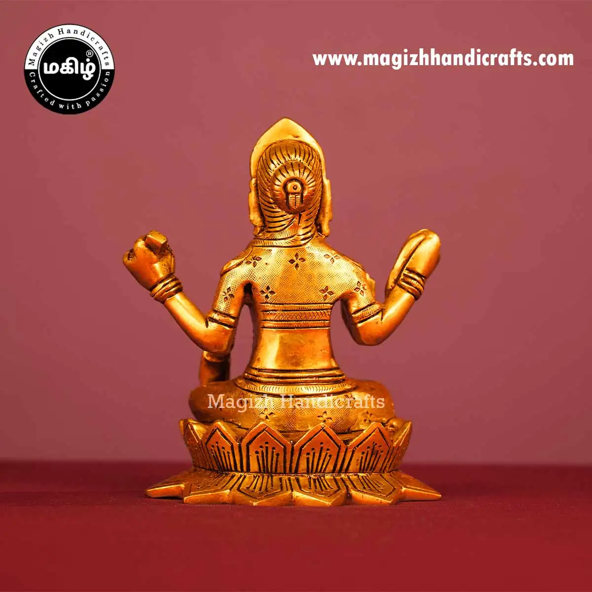 Brass Balambika Idol – 6 Inch - image 5