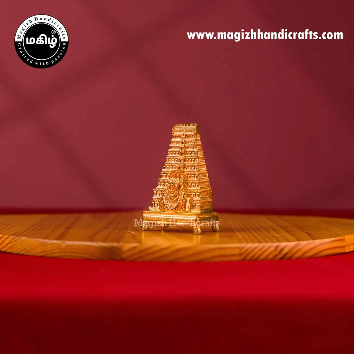 Impon Thiruvannamalai gopuram idol - 2.5 inch - image 4
