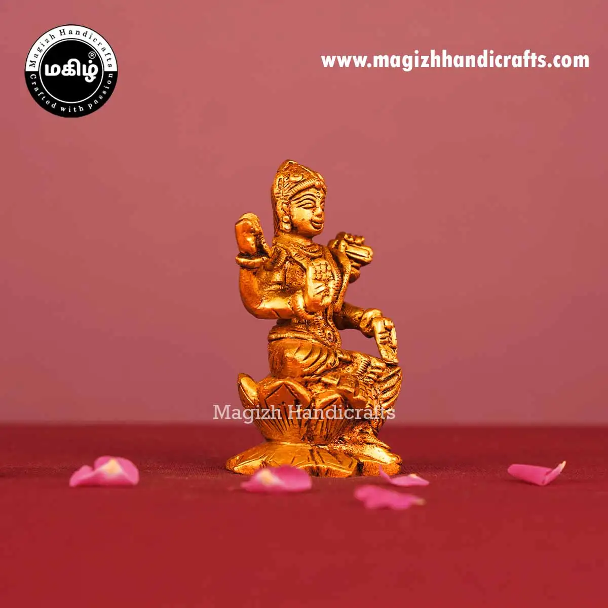 Brass Balambika Idol – 3.5 Inch - image 4