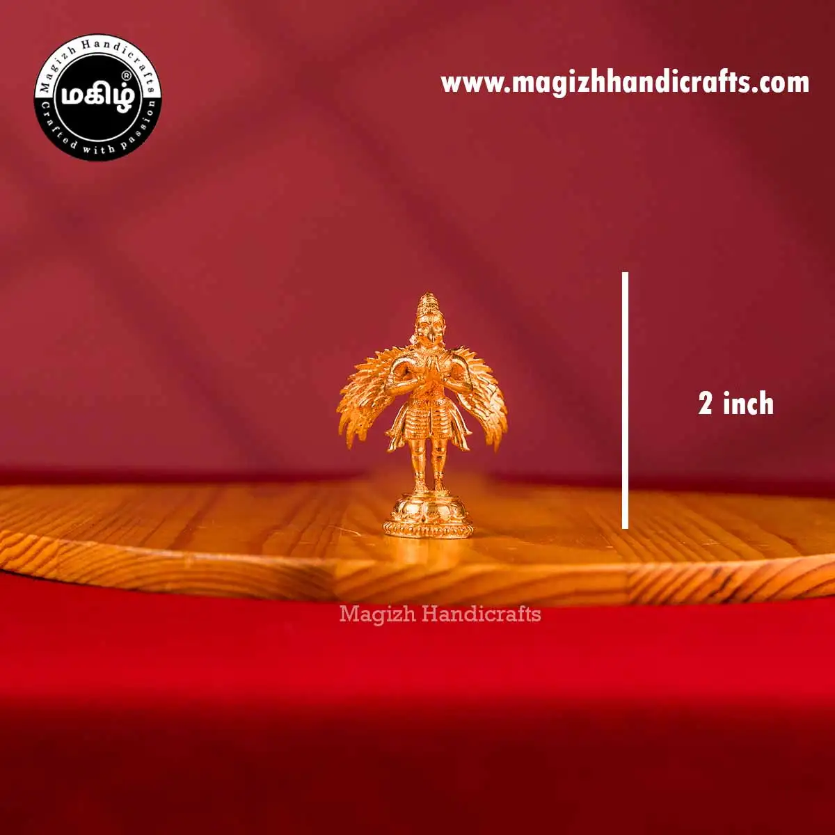 Impon Standing Garudar idol - 2 inch - image 2