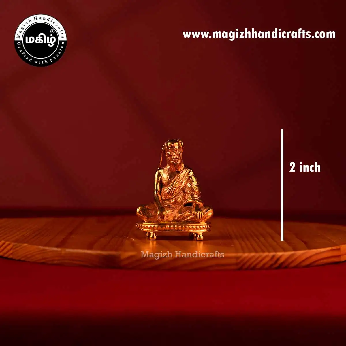 Impon Pamban swamigal idol - 2 inch - image 2