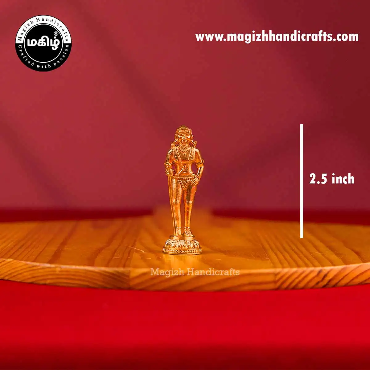 Impon Palani Murugan Idol - 2.5 inches - image 2