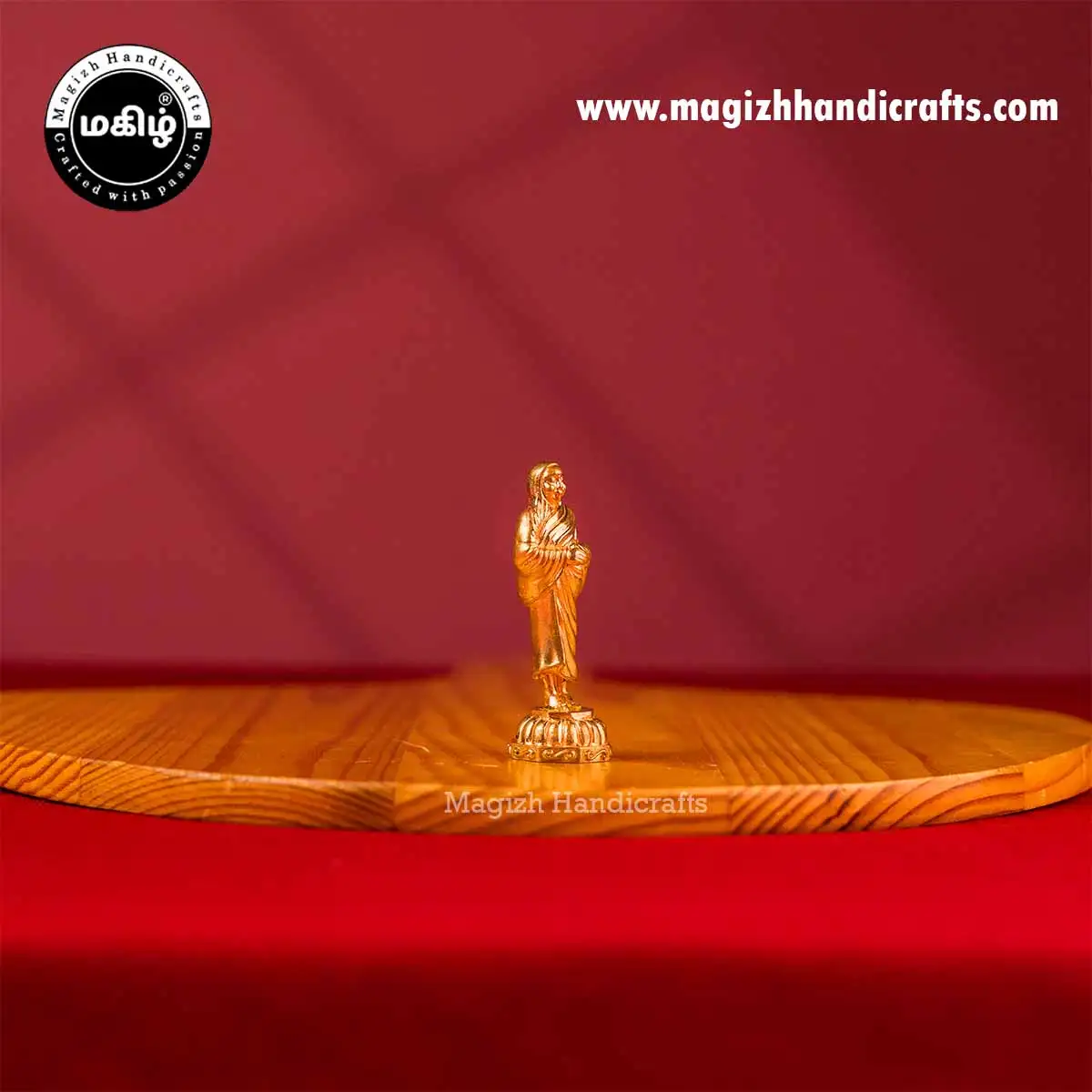 Impon Standing Vallalar idol - 2 inch - image 4