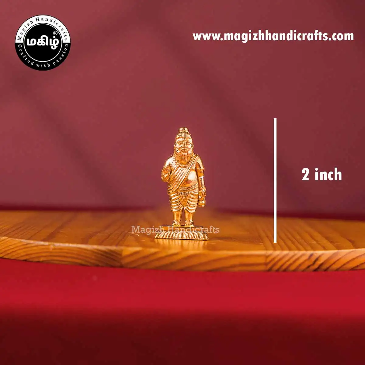 Impon Agathiya Munivar idol - 2 inch - image 2