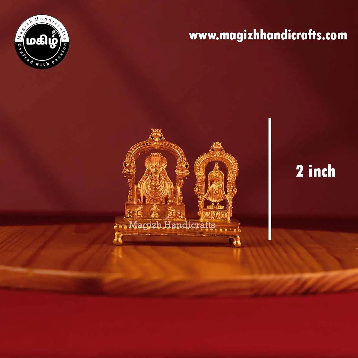 Impon Annamalai and Unnamalai idol - 2 inch - image 2