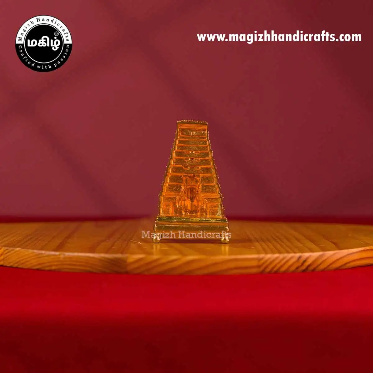 Impon Thiruvannamalai gopuram idol - 2.5 inch - image 5