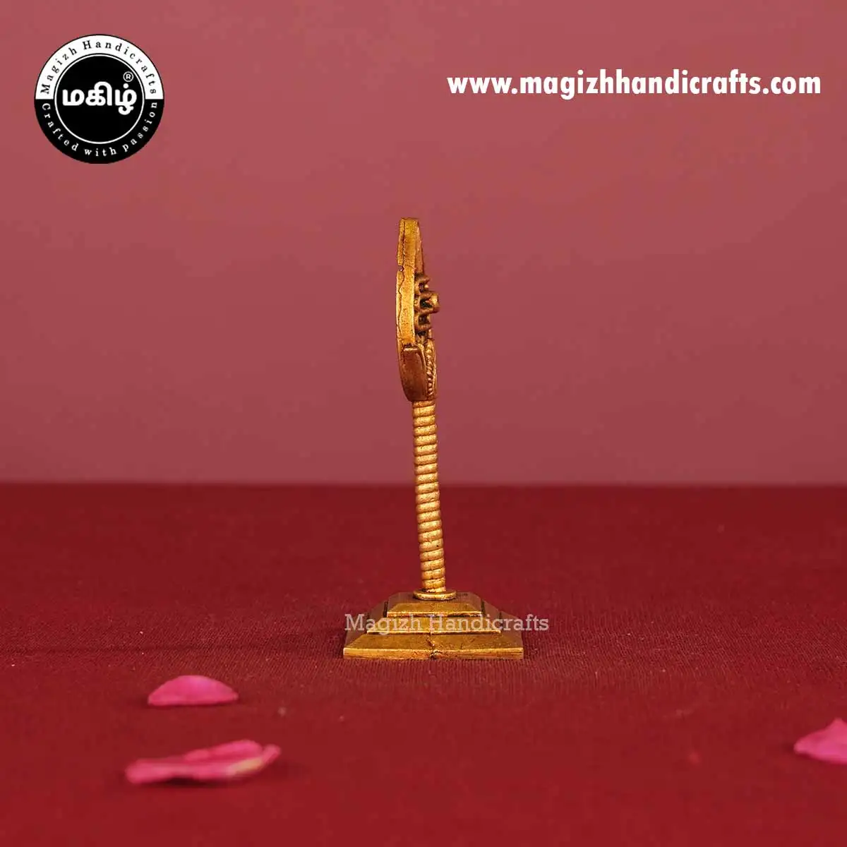 Brass God Murugan Vel - 3 inch - image 3