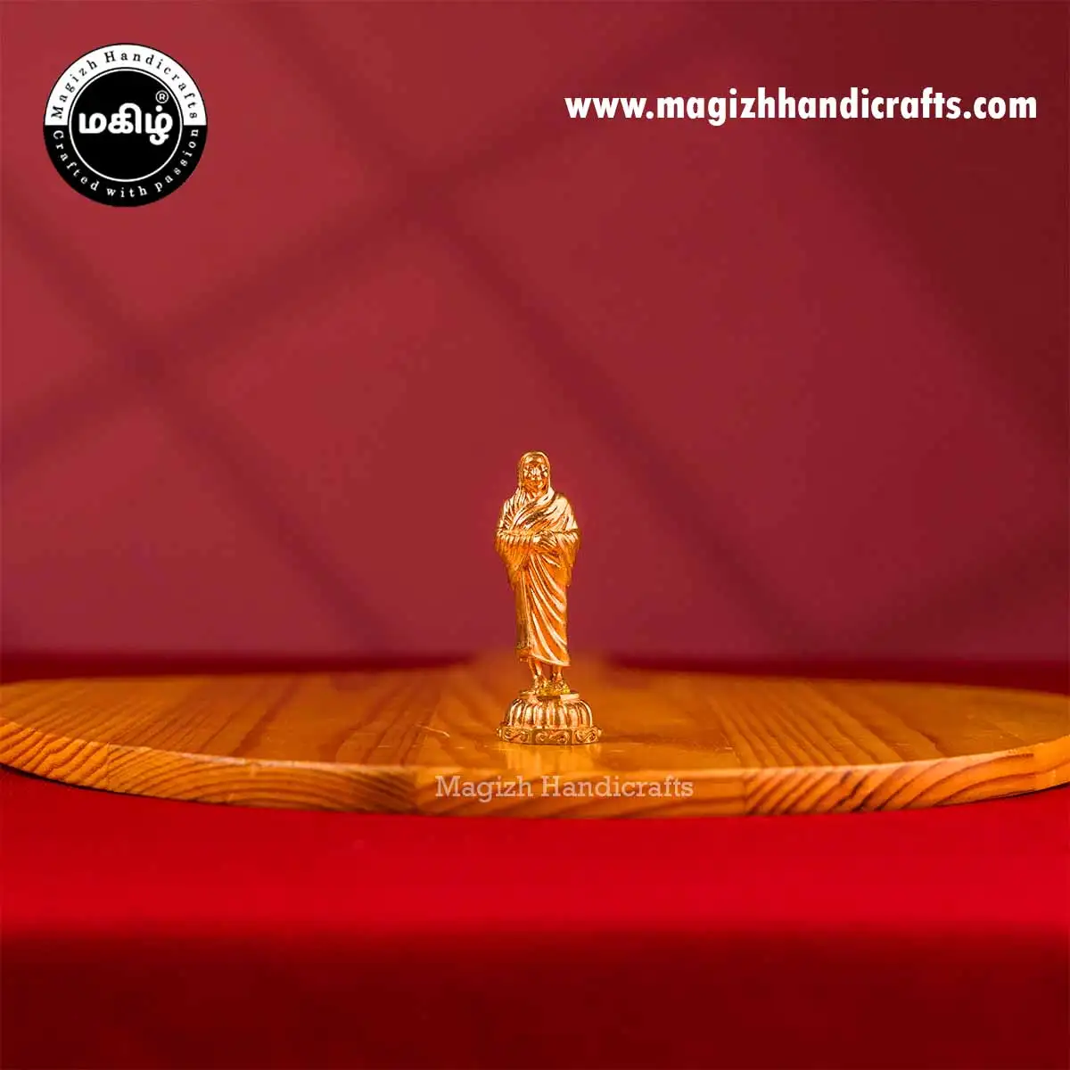Impon Standing Vallalar idol - 2 inch - image 1