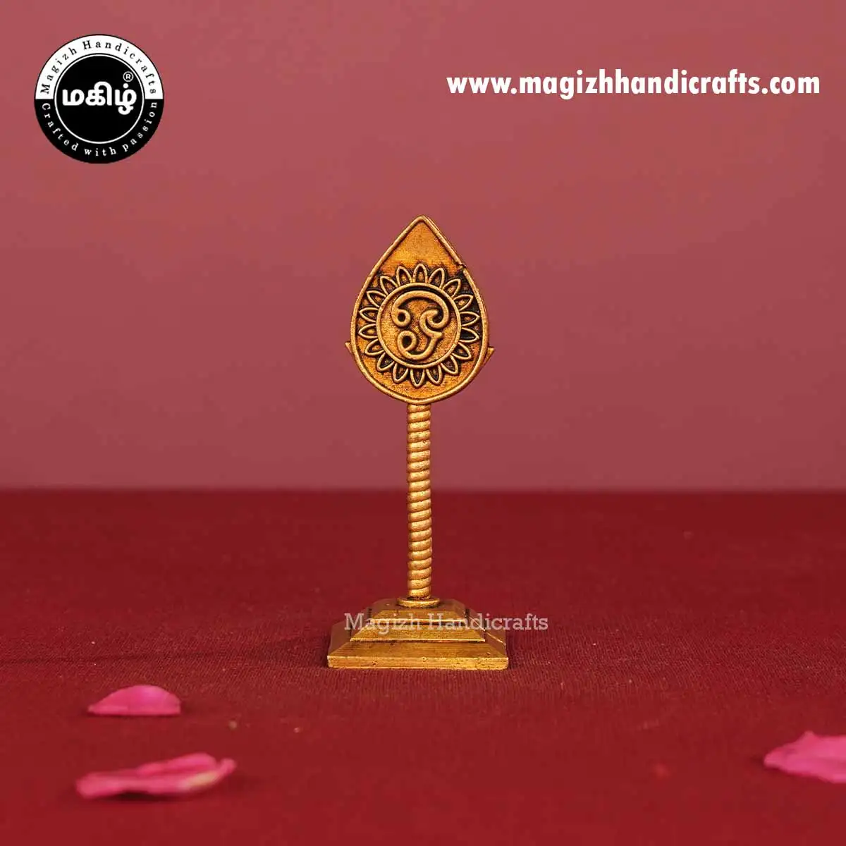 Brass God Murugan Vel - 3 inch - image 5