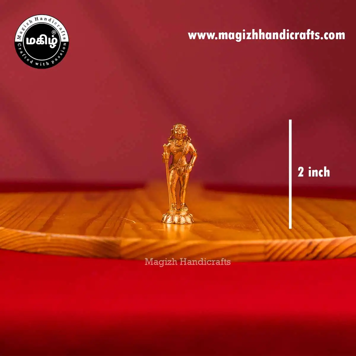 Impon Palani Murugan Idol - 2 inches - image 2